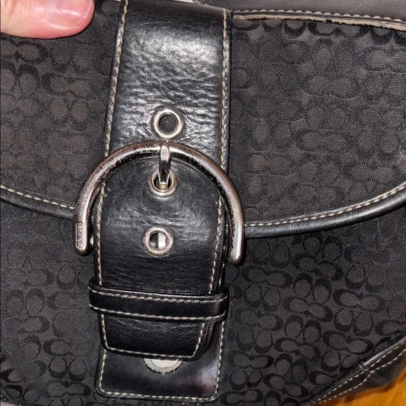 Coach Black Shoulder Bag - Picture 9 of 9